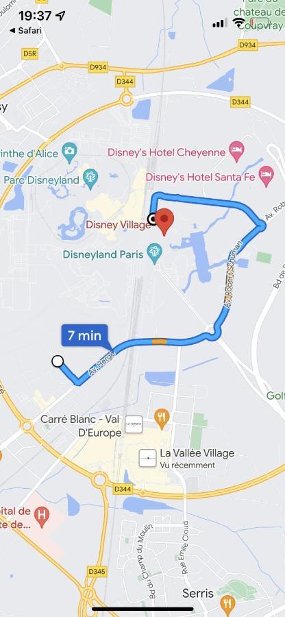 T3 Riviera Apartment Near Disneyland Paris シェシー エクステリア 写真